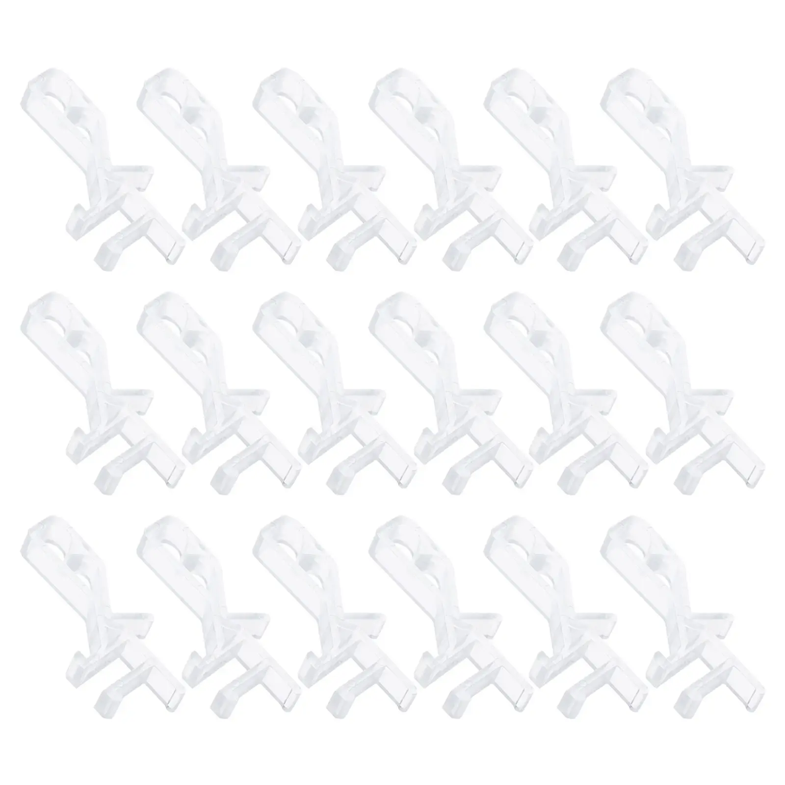 20 Pcs Blinds Clips Transparent Vertical Curtain Parts Replacement Brackets for Blind Accessories Shower Pleated Keeper Hardware
20 Pcs Blinds Clips Transparent Vertical Curtain Parts Replacement Brackets for Blind Accessories Shower Pleated Keeper Hardware