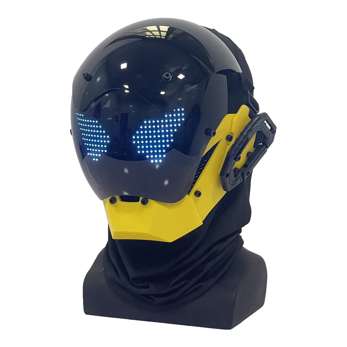 Маска в стиле панк со светодиодами, маска для ролевых игр, Bluetooth-управление через приложение, аксессуары для костюмов на Хэллоуин, футуристическая маска
Маска в стиле панк со светодиодами, маска для ролевых игр, Bluetooth-управление через приложение, аксессуары для костюмов на Хэллоуин, футуристическая маска