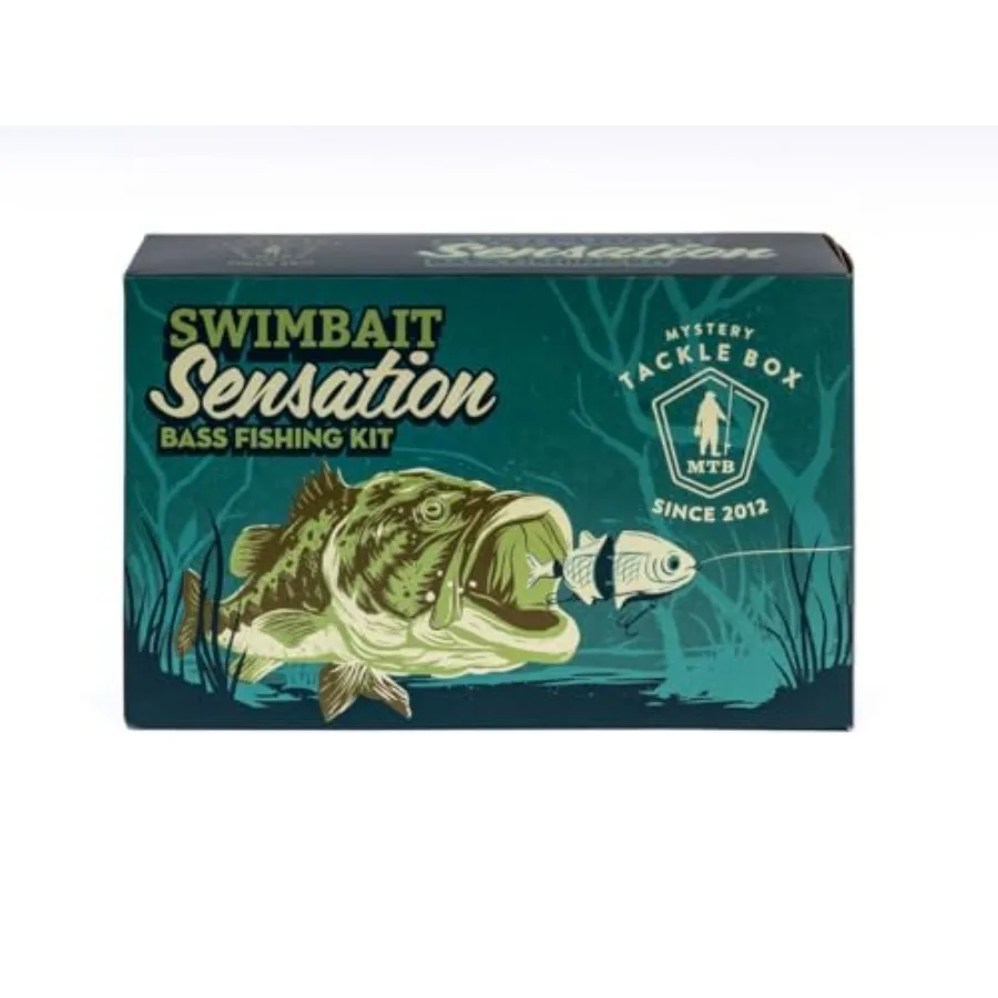 Mystery Tackle Box Swimbaits Fishing Kit 5-7 Swimbaits Plus Bonus Fishing Decal Bass Freshwater and Multi-Species Lures
Mystery Tackle Box Swimbaits Fishing Kit 5-7 Swimbaits Plus Bonus Fishing Decal Bass Freshwater and Multi-Species Lures