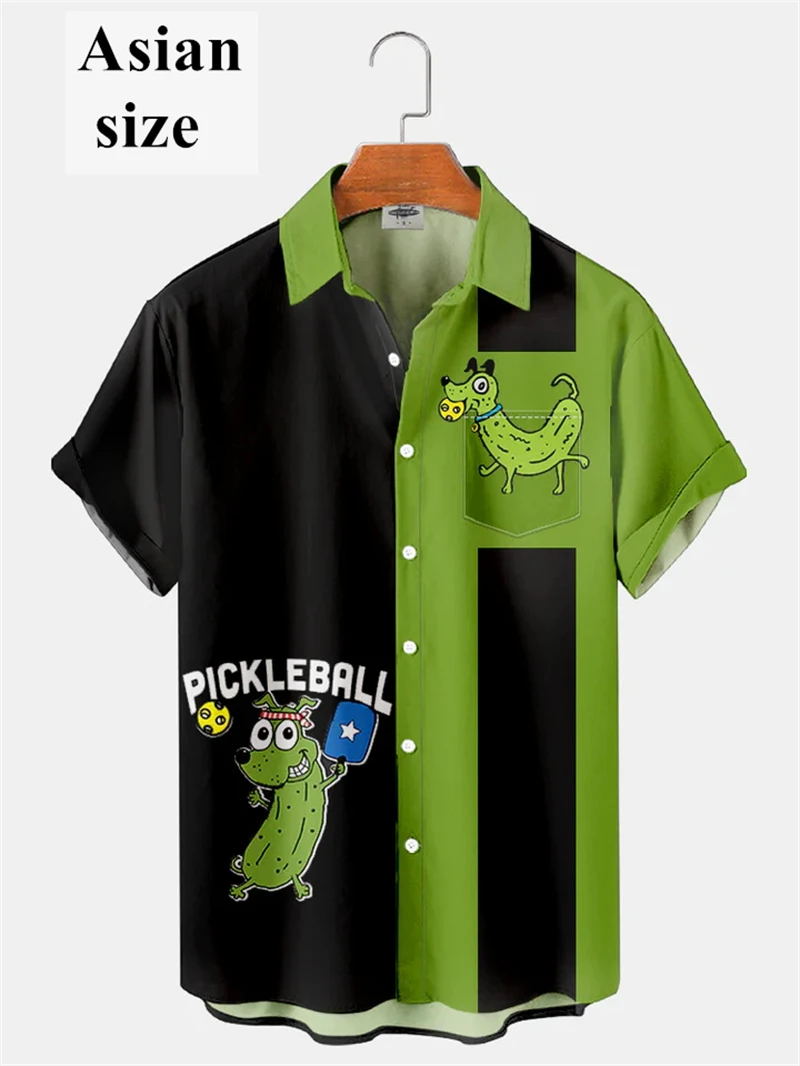 Pickleball Pattern 3d Printed Hawaiian Shirt For Men Women Summer Sports Casual Beach Short Sleeves Shirts New Button Blouse
Pickleball Pattern 3d Printed Hawaiian Shirt For Men Women Summer Sports Casual Beach Short Sleeves Shirts New Button Blouse