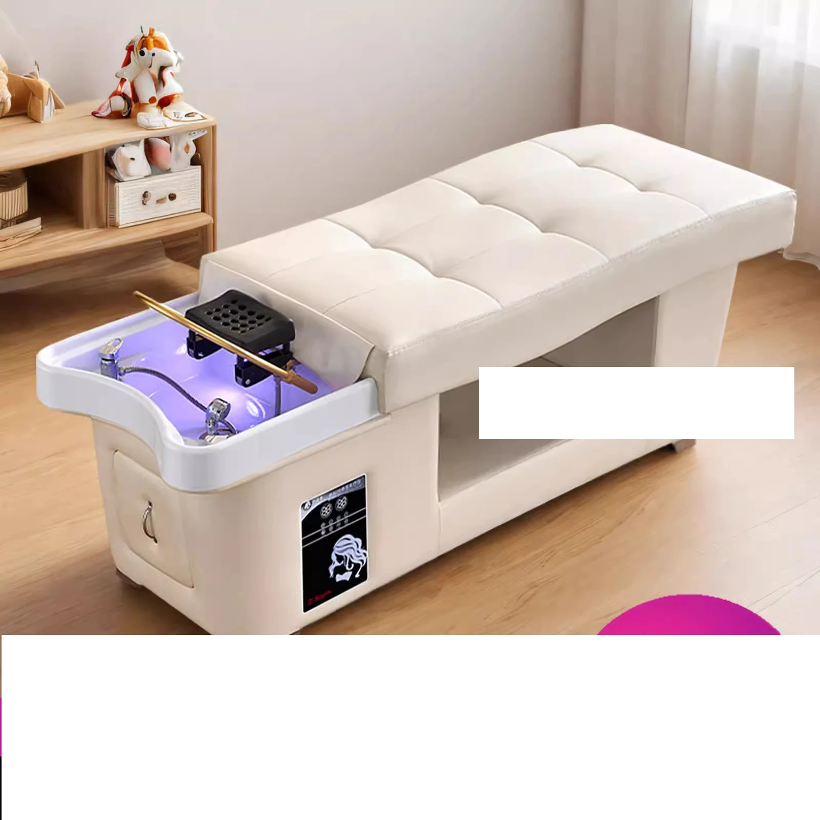 Thai hair treatment shampoo bed barber shop special intelligent constant water circulation fumigation ear
Thai hair treatment shampoo bed barber shop special intelligent constant water circulation fumigation ear
