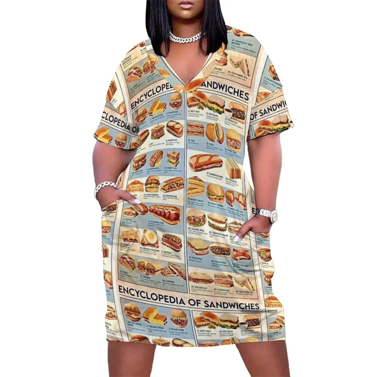 All the Sandwiches! Loose Pocket Dress women's fashion dresses dresses for women 2025 Women's summer suit Women's long dress
All the Sandwiches! Loose Pocket Dress women's fashion dresses dresses for women 2025 Women's summer suit Women's long dress
