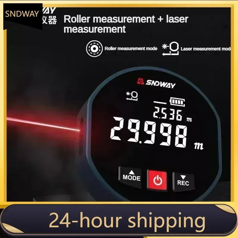 FANYUE Roller Laser Rangefinder X30A X30D Laser & Roll Dual Mode Distance Meter Trena Laser Tape Measure Range Finder Home Tools
FANYUE Roller Laser Rangefinder X30A X30D Laser & Roll Dual Mode Distance Meter Trena Laser Tape Measure Range Finder Home Tools