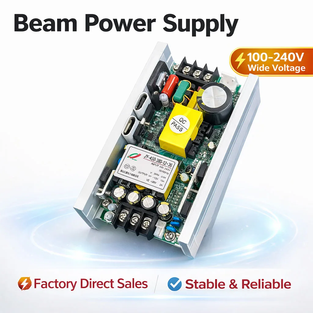 New 8R 9R 10R Beam Light Ballast Power Supply SMPS Driver 260W 280W 12V 24V 36V 380V Stage Light Parts
New 8R 9R 10R Beam Light Ballast Power Supply SMPS Driver 260W 280W 12V 24V 36V 380V Stage Light Parts