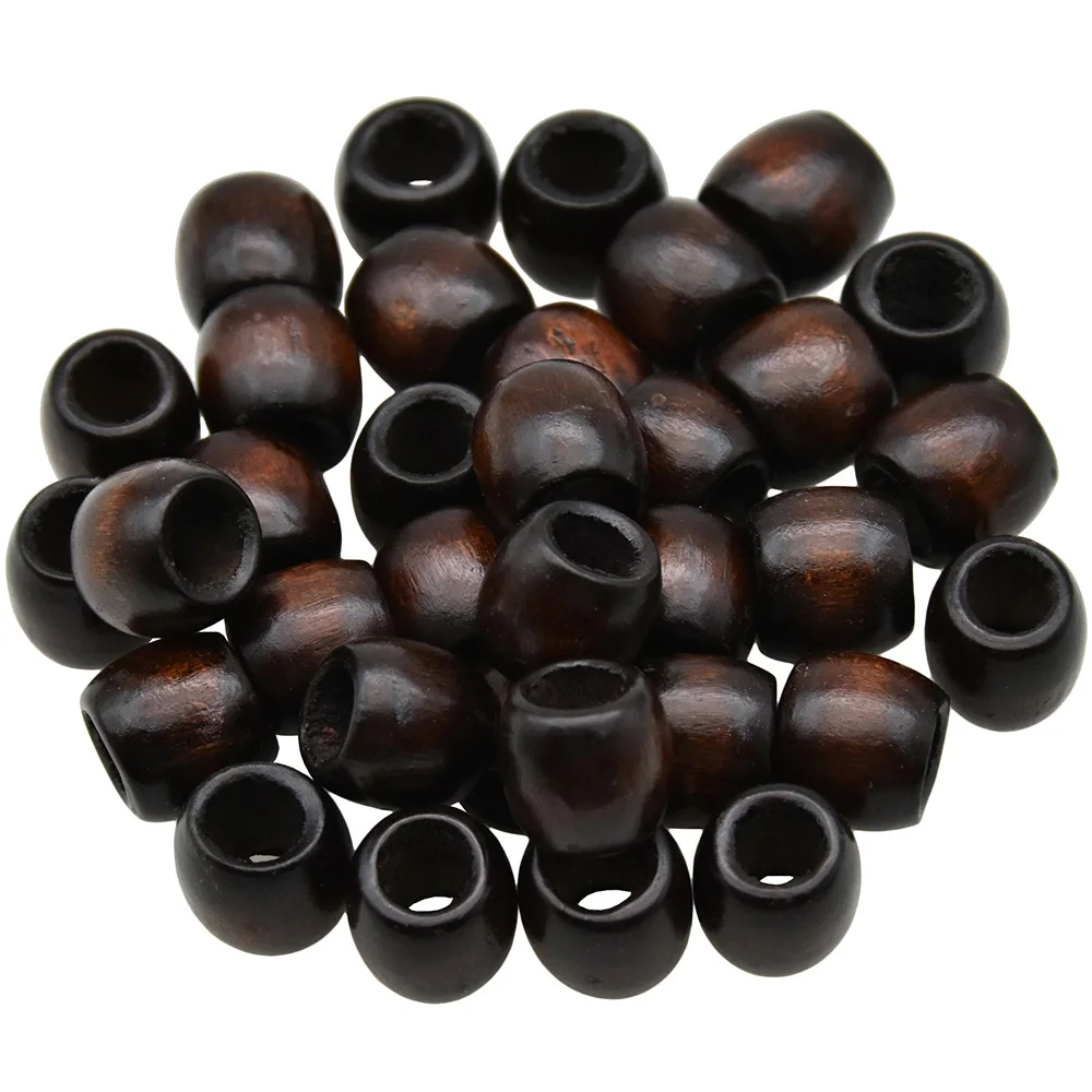 30PCs Scattered Wooden beads Clothes Supplies Deep Coffee Color Diy Crafts Sewing Accessories Round Natural Wood Bead 12x11mm
30PCs Scattered Wooden beads Clothes Supplies Deep Coffee Color Diy Crafts Sewing Accessories Round Natural Wood Bead 12x11mm