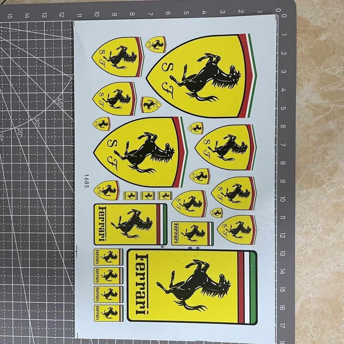 DIY Model Decal F1 Formula One Cool Speed Racing Model Sticker Decorate For F-Ferrari 488 Roma F8 SF90 360 F4 LaFerrari Amalfi
DIY Model Decal F1 Formula One Cool Speed Racing Model Sticker Decorate For F-Ferrari 488 Roma F8 SF90 360 F4 LaFerrari Amalfi