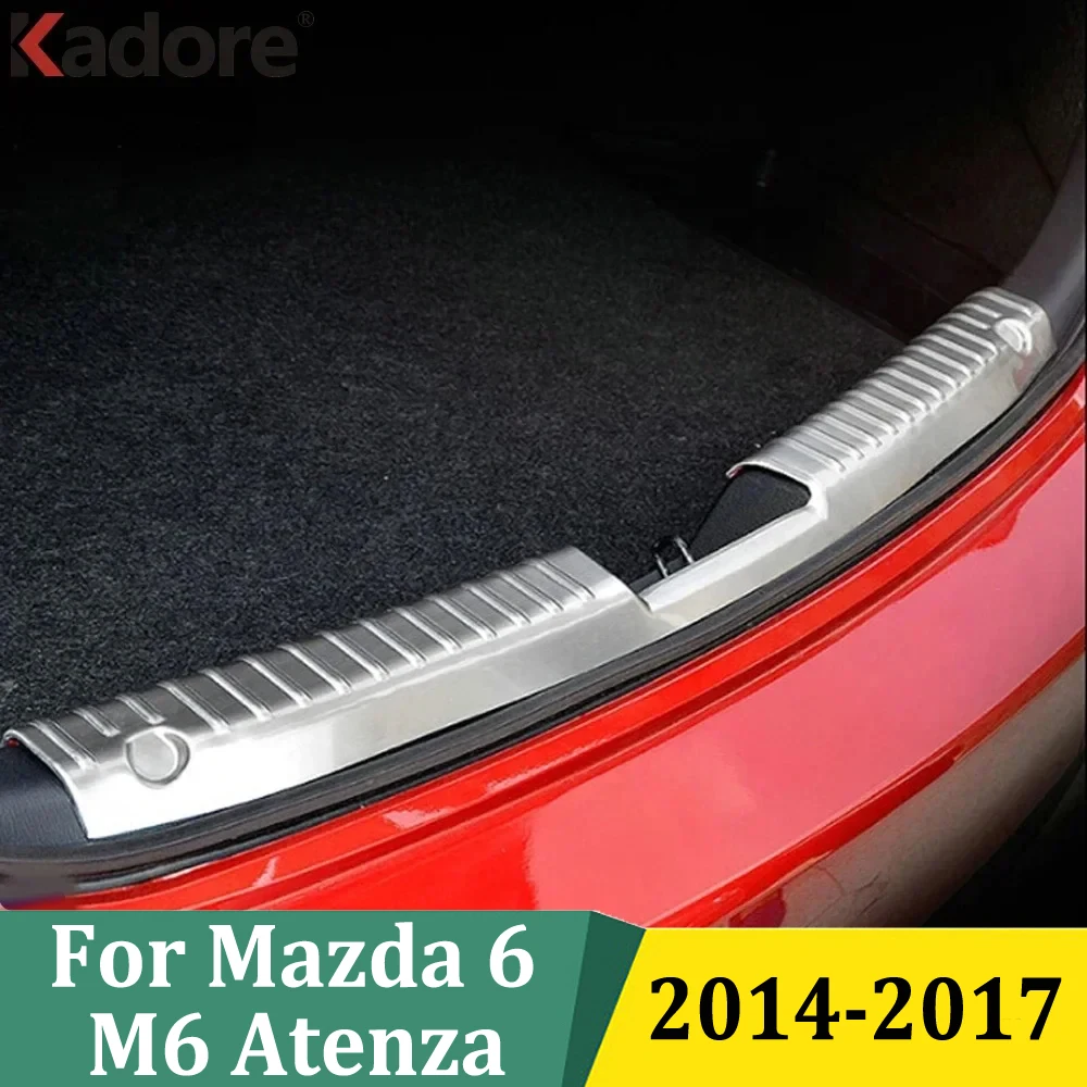 For Mazda 6 M6 Atenza 2014-2017 Inner Rear Bumper Trim Pad Protector Tail Trunk Scuff Plate Cover Car Interior Accessories
For Mazda 6 M6 Atenza 2014-2017 Inner Rear Bumper Trim Pad Protector Tail Trunk Scuff Plate Cover Car Interior Accessories