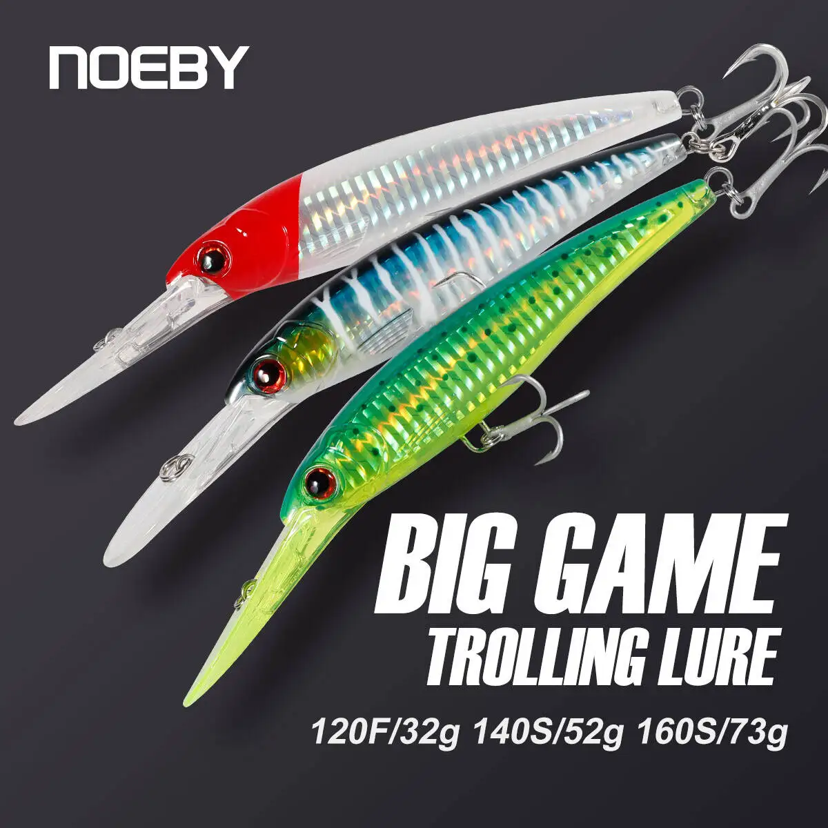 NOEBY 120mm 140mm 160mm Floating Slow Sinking Minnow Fishing Lures Artificial Bait Trolling Wobblers Sea Winter Fishing Lure
NOEBY 120mm 140mm 160mm Floating Slow Sinking Minnow Fishing Lures Artificial Bait Trolling Wobblers Sea Winter Fishing Lure