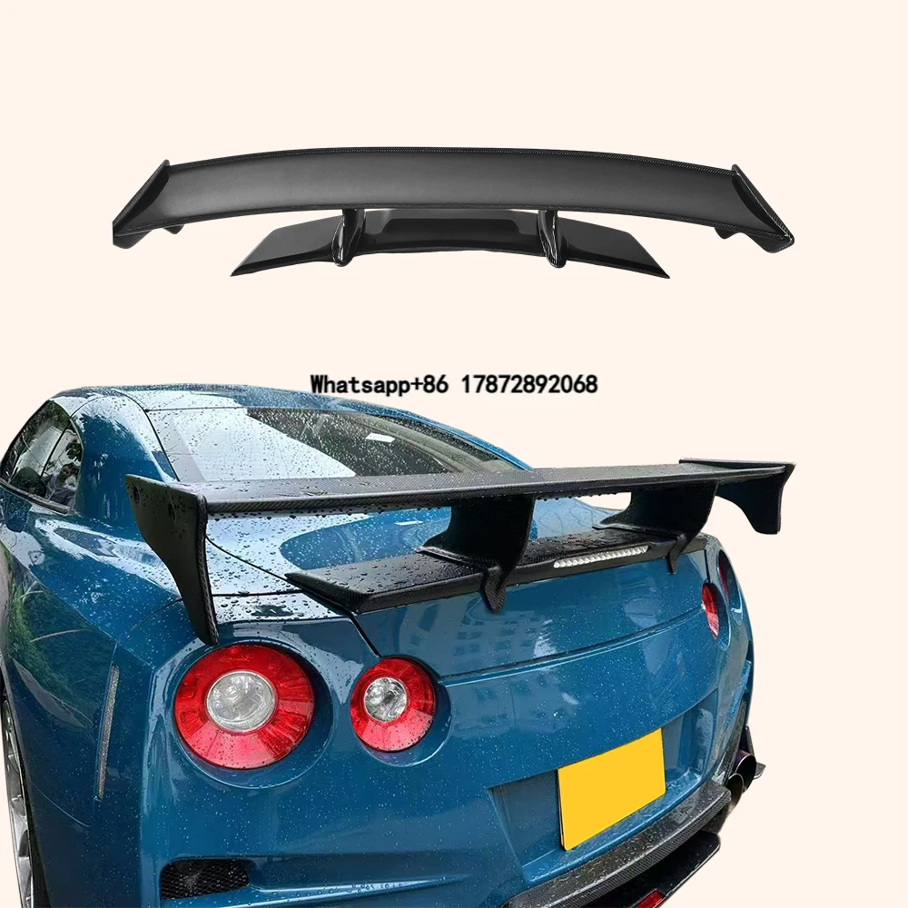 For GTR R35 08-24 Carbon Fiber TS Style Rear Trunk GT Spoiler Wing
For GTR R35 08-24 Carbon Fiber TS Style Rear Trunk GT Spoiler Wing