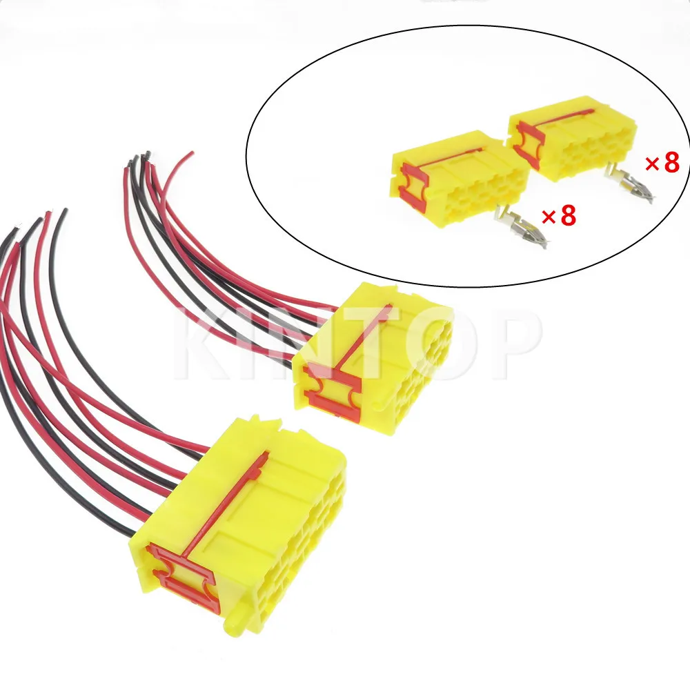 1 Set 8 Pins 357971968 357971968A 928586 357971971A Automobile Wire Harness Plug With Terminals AC Assembly
1 Set 8 Pins 357971968 357971968A 928586 357971971A Automobile Wire Harness Plug With Terminals AC Assembly