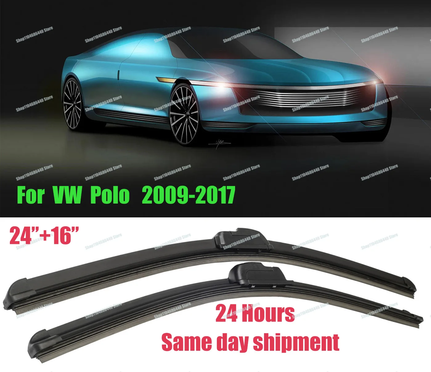 Front Wiper Blades for Volkswagen Polo 6R Mk5 VW Polo 2013 Hatchback 2009-2017 2016 2015 2014 Windshield Windscreen Window Brush
Front Wiper Blades for Volkswagen Polo 6R Mk5 VW Polo 2013 Hatchback 2009-2017 2016 2015 2014 Windshield Windscreen Window Brush