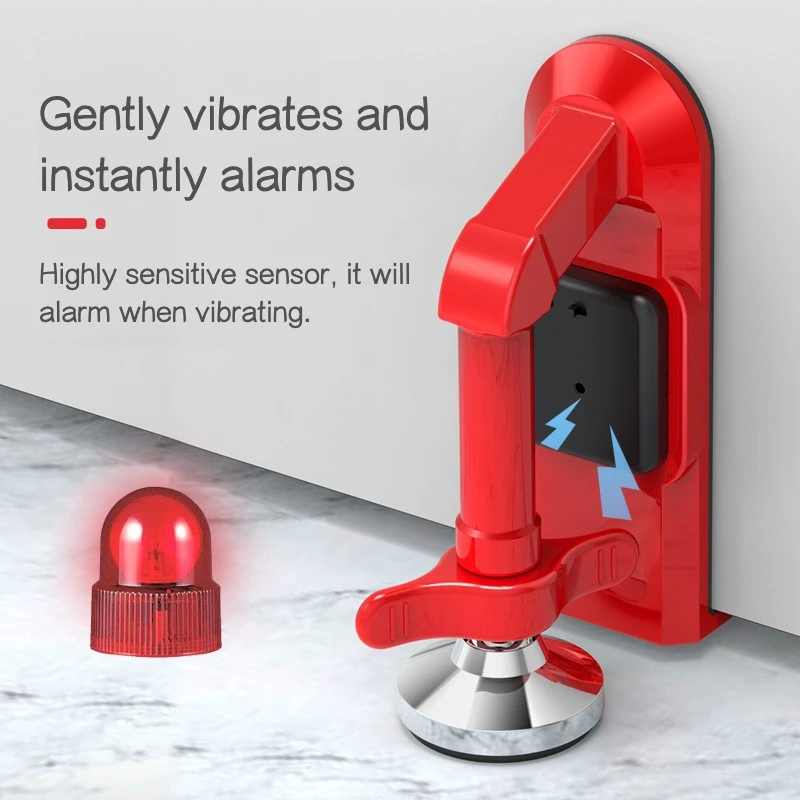 Portable Alarm Door Stopper Heavy Duty Alarm Door Lock Protection Device For Anti Theft Travel Door Lock Security Device
Portable Alarm Door Stopper Heavy Duty Alarm Door Lock Protection Device For Anti Theft Travel Door Lock Security Device