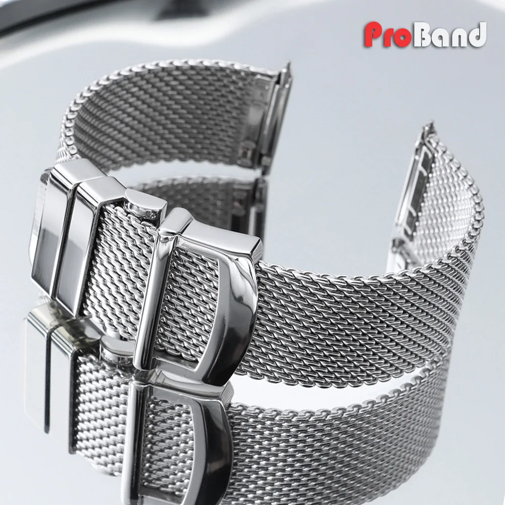 20mm 22mm Luxury Milanese Watch Band for IWC Pilot's Portuguese Portofino Stainless Steel Mesh Watch Straps Wristband for Omega
20mm 22mm Luxury Milanese Watch Band for IWC Pilot's Portuguese Portofino Stainless Steel Mesh Watch Straps Wristband for Omega