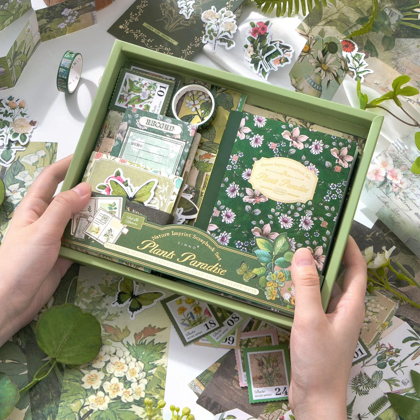 Chaoyu 180 Plant Illustration Handbook Material Gift Pack High-Value Forest-Style Healing Stickers A6 Handbook Gift Box Set
Chaoyu 180 Plant Illustration Handbook Material Gift Pack High-Value Forest-Style Healing Stickers A6 Handbook Gift Box Set