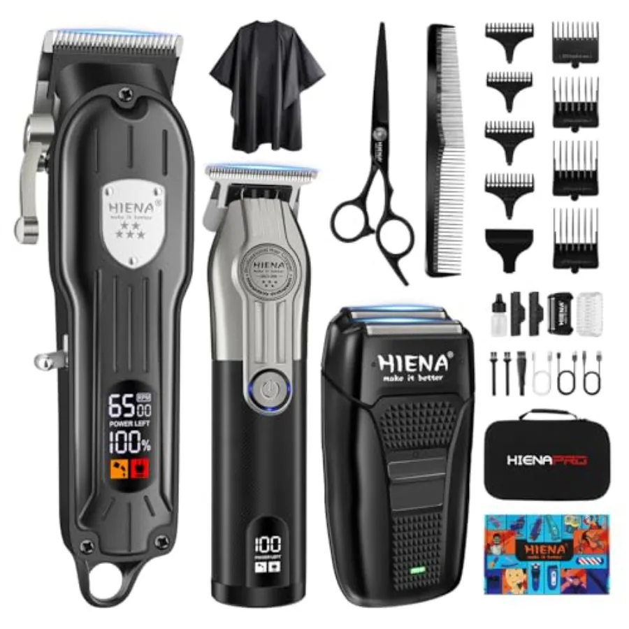 Hair Clippers for Men Professional Cordless Hair Clippers Electric Beard Trimmer and Foil Shaver Set Home Hair Cutting Kit Type
Hair Clippers for Men Professional Cordless Hair Clippers Electric Beard Trimmer and Foil Shaver Set Home Hair Cutting Kit Type