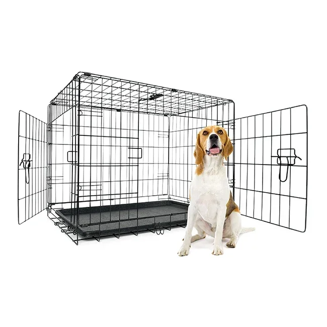 Hot salesFoldable Strong Stainless Steel Sale Cheap Stocked Discount Metal Dog Kennel Large Dog Cage
Hot salesFoldable Strong Stainless Steel Sale Cheap Stocked Discount Metal Dog Kennel Large Dog Cage