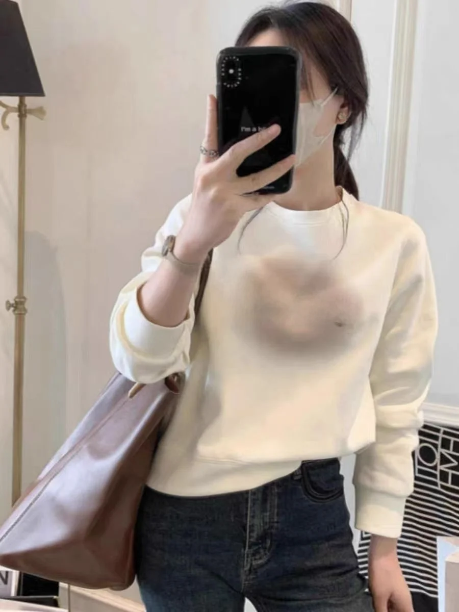 Spring Autumn New Style Thin Letter Printed Casual Student Hoodie Winter Warm Fleece Women's Loose Fit Long Sleeve T-Shirt
Spring Autumn New Style Thin Letter Printed Casual Student Hoodie Winter Warm Fleece Women's Loose Fit Long Sleeve T-Shirt