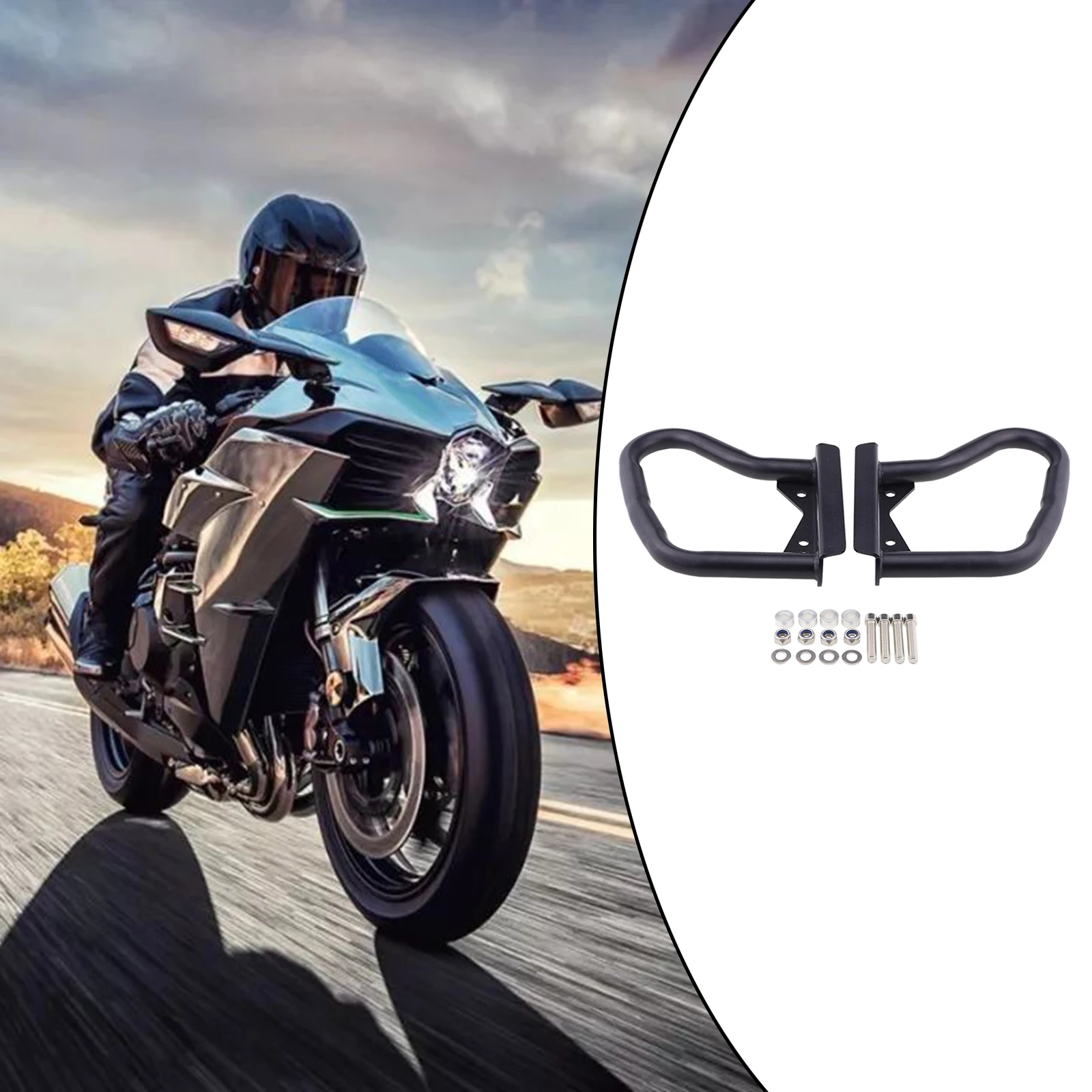 Thick Steel Motorcycle Engine Guard Highway Bumper Protect Trim for Moto Guzzi V9 Bobber 2016 2020 Safety
Thick Steel Motorcycle Engine Guard Highway Bumper Protect Trim for Moto Guzzi V9 Bobber 2016 2020 Safety