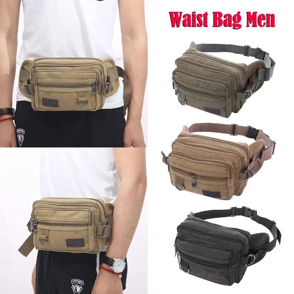 Casual 4-layers Multilayer Waist Packs Multi-Function Large Capacity Canvas Chest Bag Belt Pouch Phone Pocket Fanny Pack Unisex
Casual 4-layers Multilayer Waist Packs Multi-Function Large Capacity Canvas Chest Bag Belt Pouch Phone Pocket Fanny Pack Unisex