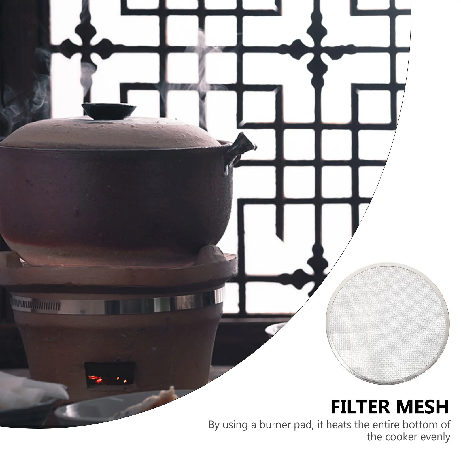 Stainless Steel Filter Mesh 304 Grade Edge Protector Multi function Burner Pad Creative Screen Kitchen Bar Tool
Stainless Steel Filter Mesh 304 Grade Edge Protector Multi function Burner Pad Creative Screen Kitchen Bar Tool