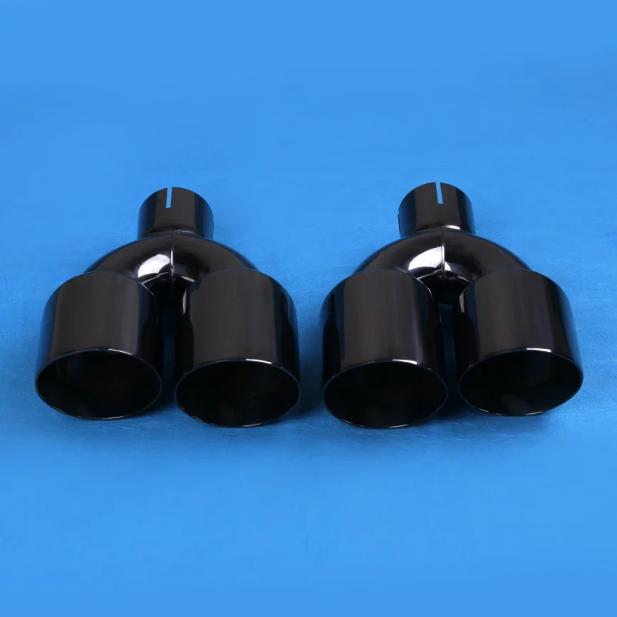 5 Inch Exhaust Tip Black Stainless Steel U Shape Double Tailpipe Slant Cut Muffler Pipe for SUV Truck Performance
5 Inch Exhaust Tip Black Stainless Steel U Shape Double Tailpipe Slant Cut Muffler Pipe for SUV Truck Performance