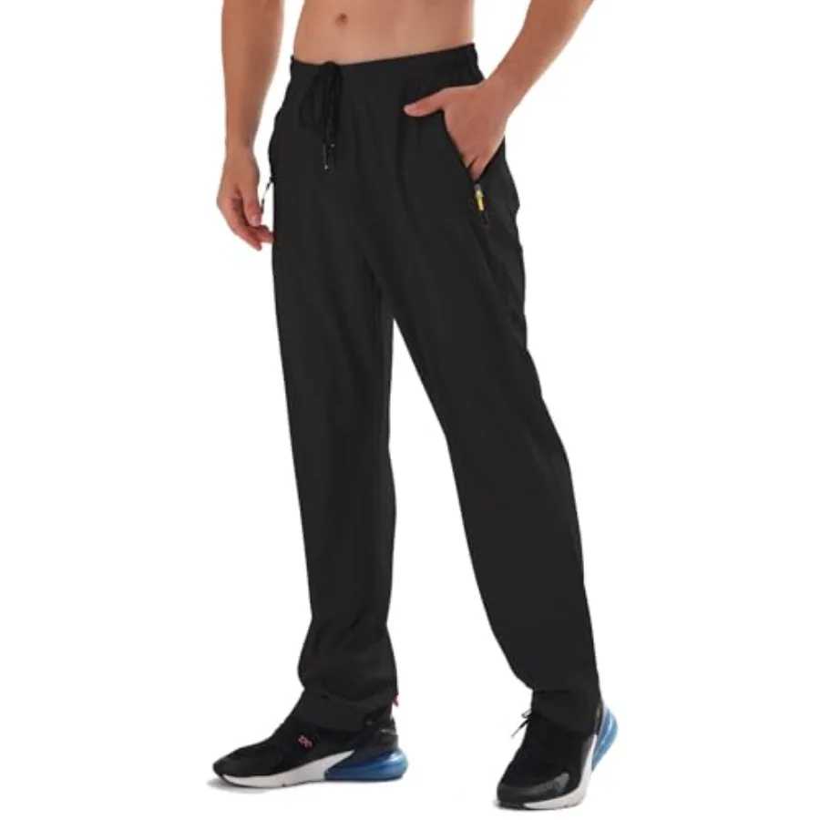 Men's Elastic Waist Hiking Pants Water Resistant Quick-Dry Lightweight Outdoor Sweatpants with Zipper Pockets
Men's Elastic Waist Hiking Pants Water Resistant Quick-Dry Lightweight Outdoor Sweatpants with Zipper Pockets