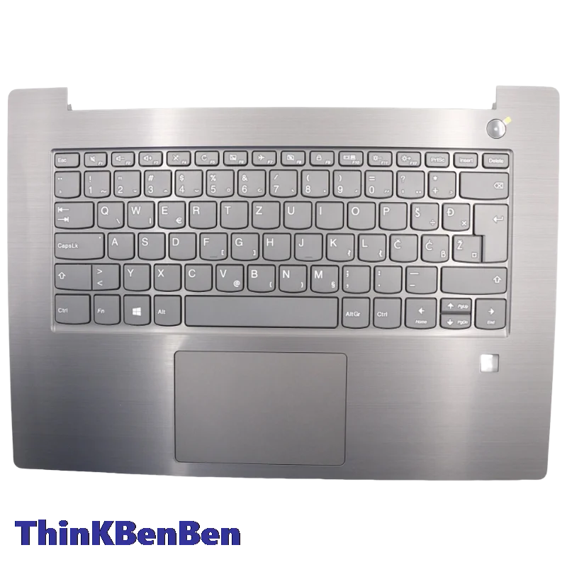 SI Slovenian Iron Gray Keyboard Upper Case Palmrest Shell Cover For Lenovo V330 14 14IKB 14ISK 14ARR 5CB0Q64202
SI Slovenian Iron Gray Keyboard Upper Case Palmrest Shell Cover For Lenovo V330 14 14IKB 14ISK 14ARR 5CB0Q64202
