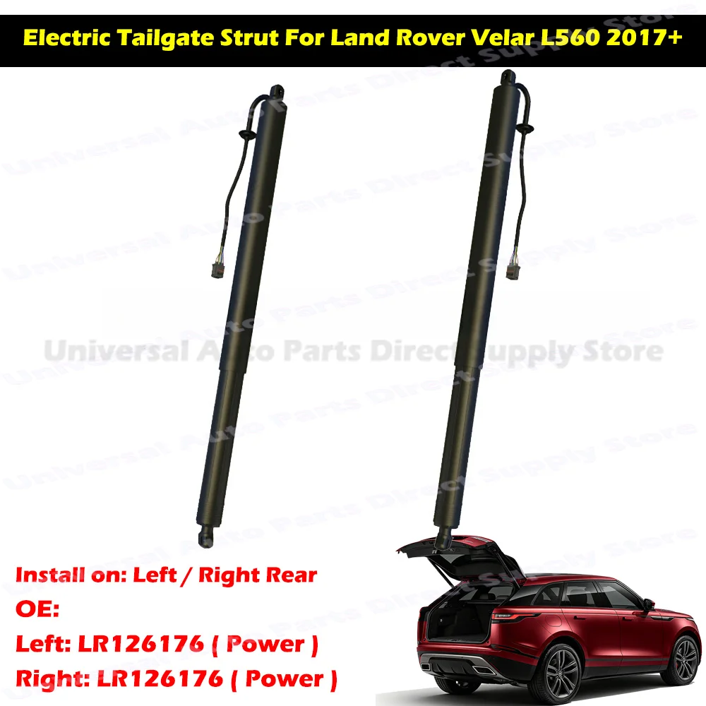 Plug & Play Powered Rear Hatch Damper LR126176 For Land Rover Velar L560 2017+ No Modify LH RH Boot Lid Power Strut Assembly
Plug & Play Powered Rear Hatch Damper LR126176 For Land Rover Velar L560 2017+ No Modify LH RH Boot Lid Power Strut Assembly