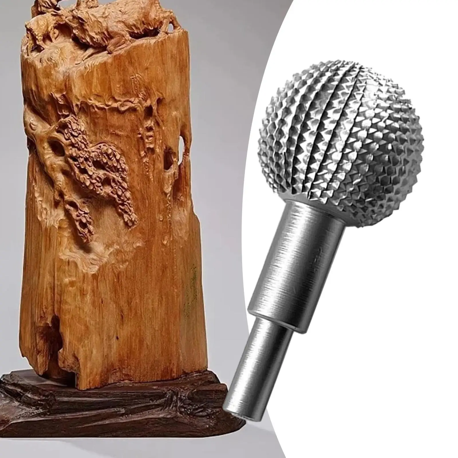 Rotary Burr Grinding Head/ Wood Carving Burrs/ Carbon Steel /Sphere Sphere Rotary Burr
Rotary Burr Grinding Head/ Wood Carving Burrs/ Carbon Steel /Sphere Sphere Rotary Burr