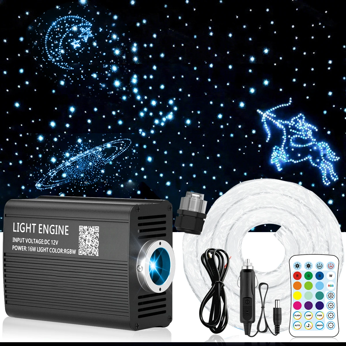 Набор для самостоятельной установки Starlight Headliner, 16W, музыкально/голосово активируемые звездные светильники для автомобиля, RGBW звездные светильники для дома и автомобиля.
Набор для самостоятельной установки Starlight Headliner, 16W, музыкально/голосово активируемые звездные светильники для автомобиля, RGBW звездные светильники для дома и автомобиля.