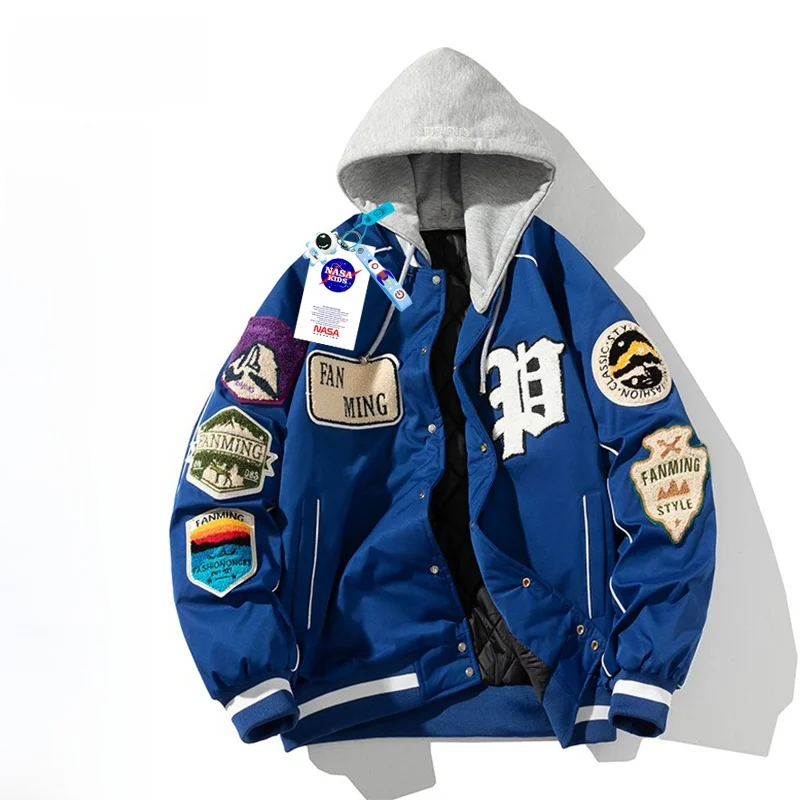 Утепленная бейсбольная куртка, мужская мотоциклетная куртка-пилот, хлопковая одежда, молодежная повседневная водонепроницаемая куртка на молнии с длинными рукавами
Утепленная бейсбольная куртка, мужская мотоциклетная куртка-пилот, хлопковая одежда, молодежная повседневная водонепроницаемая куртка на молнии с длинными рукавами