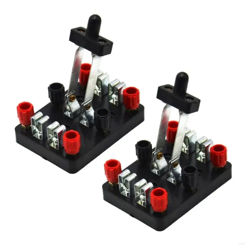 B2RD Double Poles Double Throw Electrical Cutter Electricity Experimental Physic Teaching Instrument
B2RD Double Poles Double Throw Electrical Cutter Electricity Experimental Physic Teaching Instrument