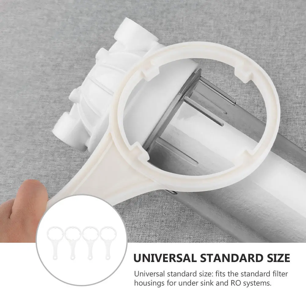 Набор из 4 ключей для фильтров 10 дюймов, с корпусом из пищевого пластика, для систем обратного осмоса, надежная работа
Набор из 4 ключей для фильтров 10 дюймов, с корпусом из пищевого пластика, для систем обратного осмоса, надежная работа