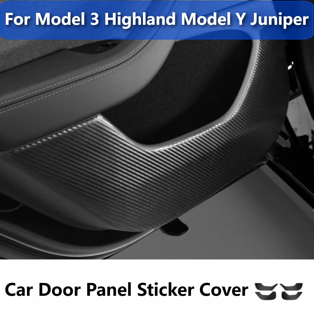 For Model 3 Highland Model Y Juniper Car Door Panel Sticker Cover Interior Anti-Scratch Protector Trim Car Interior Accessories
For Model 3 Highland Model Y Juniper Car Door Panel Sticker Cover Interior Anti-Scratch Protector Trim Car Interior Accessories