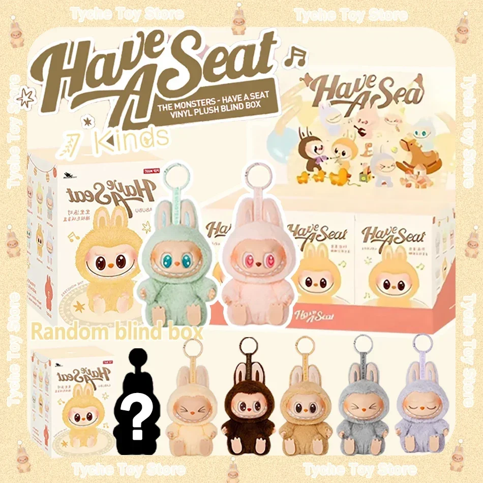 NEW Hot The Monsters Have A Seat Series Labubu Vinyl Plush Doll Blind Box Toy Action Figure Anime Model Mystery Box Gift Collect
NEW Hot The Monsters Have A Seat Series Labubu Vinyl Plush Doll Blind Box Toy Action Figure Anime Model Mystery Box Gift Collect