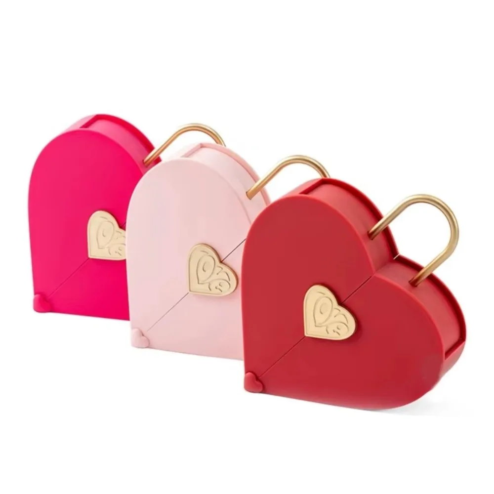 Heart Shaped Ring Box Proposal Surprise Portable Jewelry Storage Box Lock Design Jewelry Storage Display Case
Heart Shaped Ring Box Proposal Surprise Portable Jewelry Storage Box Lock Design Jewelry Storage Display Case