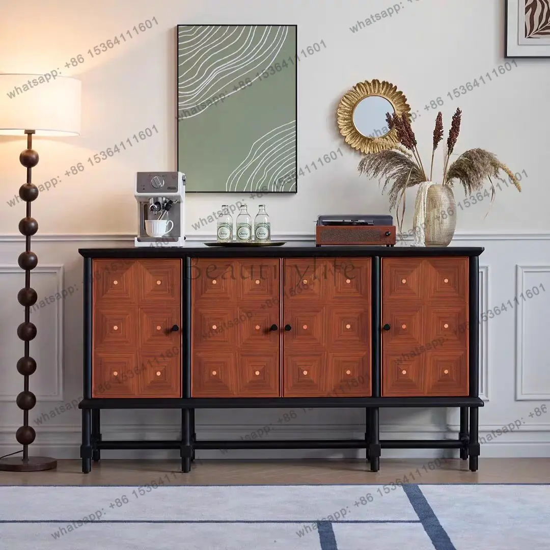 French retro solid wood dining side cabinet foyer entrance antique storage cabinet
French retro solid wood dining side cabinet foyer entrance antique storage cabinet