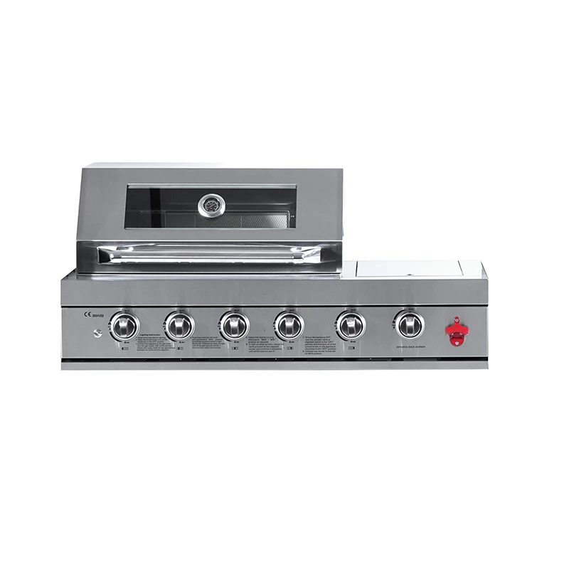 Foshan Outdoor Indoor Barbecue 4 Burners Stainless Steel Powder Coated Tabletop Built In BBQ Gas Grill With Infrared Back Burner
Foshan Outdoor Indoor Barbecue 4 Burners Stainless Steel Powder Coated Tabletop Built In BBQ Gas Grill With Infrared Back Burner