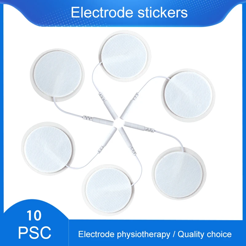 10pcs Round Non-woven Reusable Adhesive for TENS Unit Therapy Machine Muscle Stimulator Massager Patch Stimulator Massager
10pcs Round Non-woven Reusable Adhesive for TENS Unit Therapy Machine Muscle Stimulator Massager Patch Stimulator Massager
