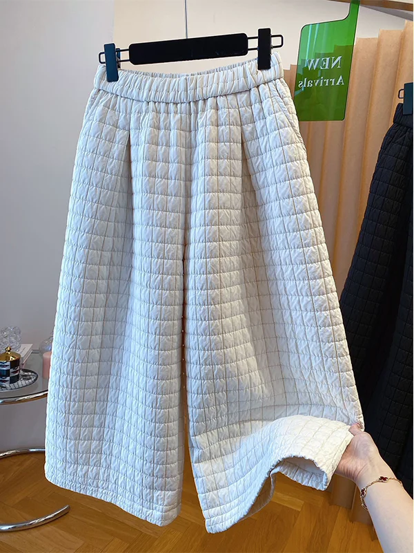 Extra Large Size 300 Pounds High Waist Cotton Pants Women's Autumn Winter Loose Elastic Waist Warm Casual Wide Leg Pants
Extra Large Size 300 Pounds High Waist Cotton Pants Women's Autumn Winter Loose Elastic Waist Warm Casual Wide Leg Pants