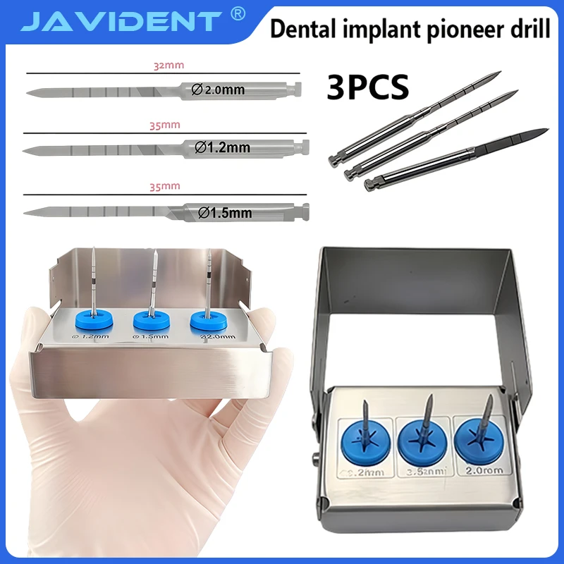 1Set Dental Implant Instruments: Pilot Drill Bits Cortical Bone Drills, Orthodontic Anchor Screws Oral Positioning Twist Drills
1Set Dental Implant Instruments: Pilot Drill Bits Cortical Bone Drills, Orthodontic Anchor Screws Oral Positioning Twist Drills