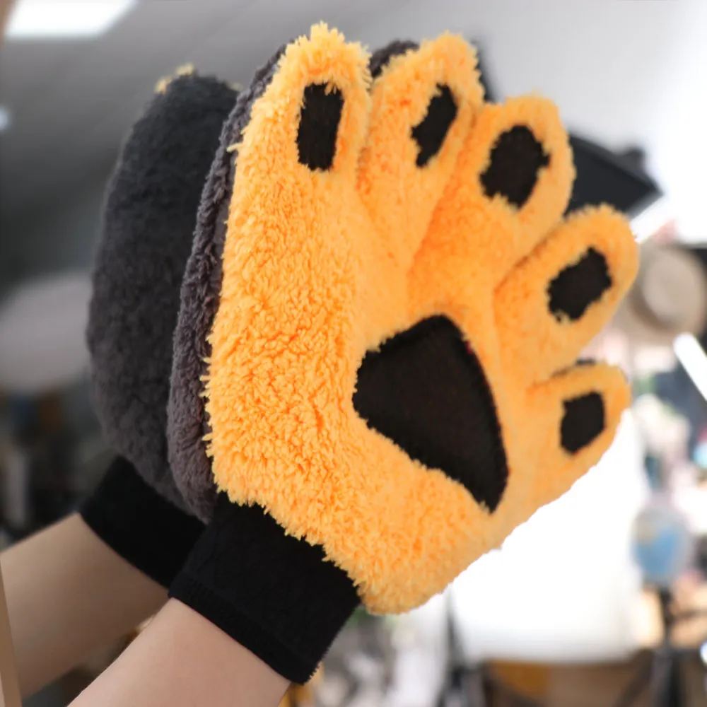 Coral Fleece Car Wash Glove Five-Finger Soft Absorbent Cleaning Gloves Double-sided Double-Faced Car Wash Mitt Car Detailing
Coral Fleece Car Wash Glove Five-Finger Soft Absorbent Cleaning Gloves Double-sided Double-Faced Car Wash Mitt Car Detailing