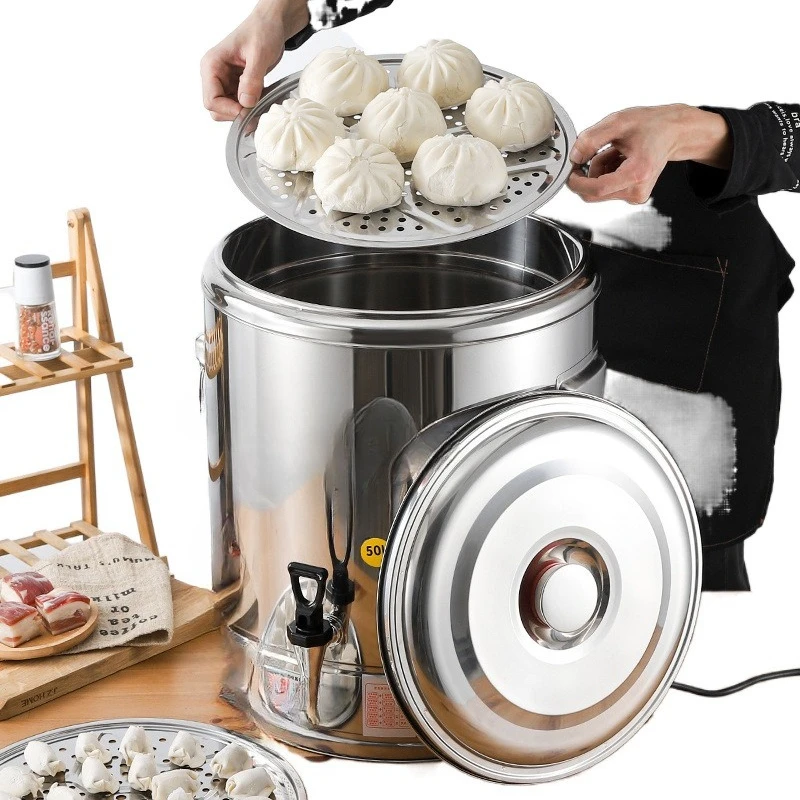 Boil bone soup bucket Commercial stock bucket Electric soup pot Boiling water Electric soup 304 stainless steel
Boil bone soup bucket Commercial stock bucket Electric soup pot Boiling water Electric soup 304 stainless steel