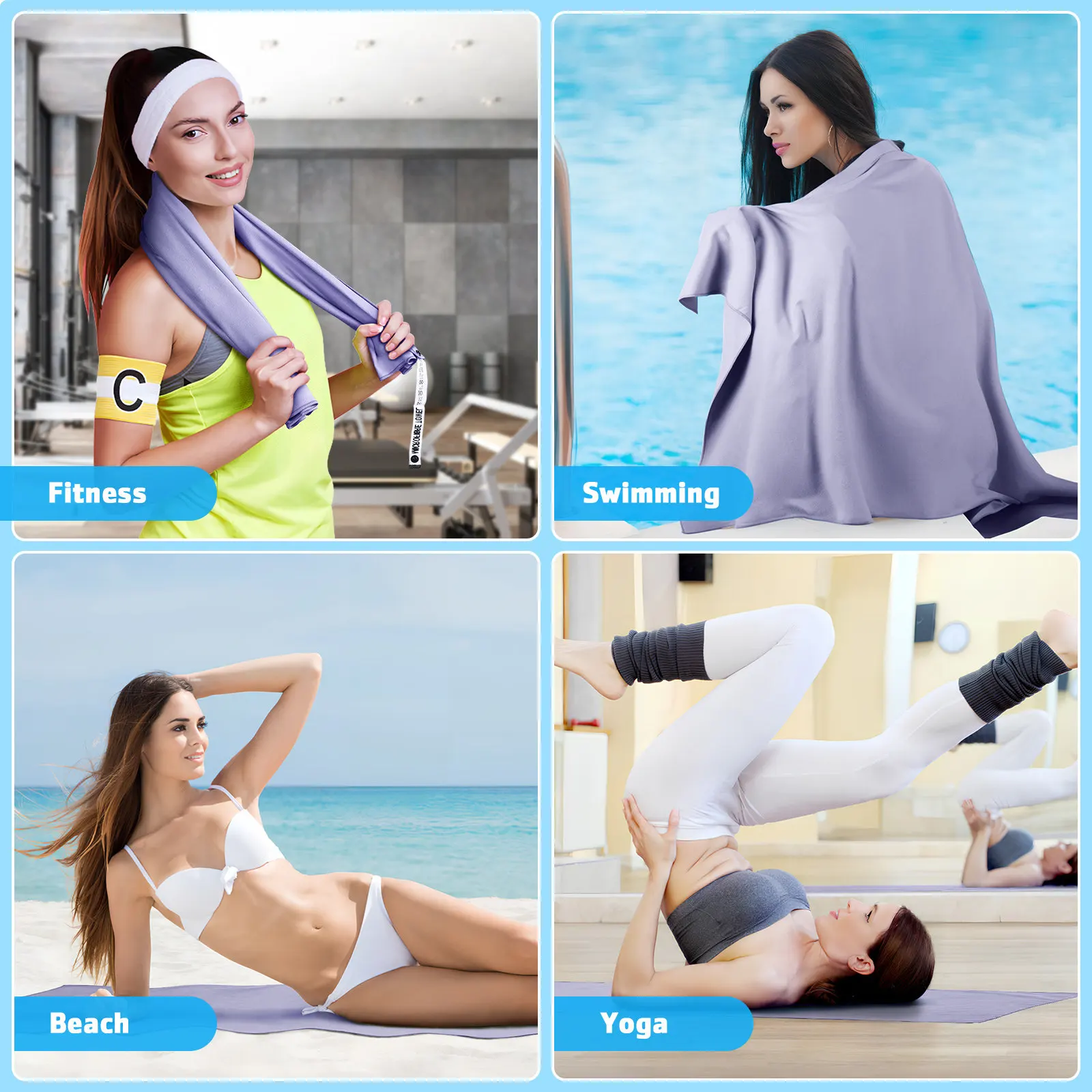 2 Pieces 40x80cm 76x152cm Gym Microfiber Towel Travel Beach Towel Bath Beach Towels For Adults Large Portable Towels
2 Pieces 40x80cm 76x152cm Gym Microfiber Towel Travel Beach Towel Bath Beach Towels For Adults Large Portable Towels