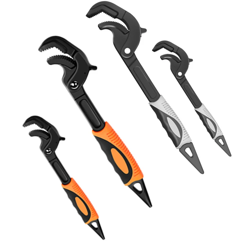 Universal Wrench Activity Adjustable Large Opening Pipe Wrench Multi-function Quick Live Mouth Wrench Home Repair Tools Set
Universal Wrench Activity Adjustable Large Opening Pipe Wrench Multi-function Quick Live Mouth Wrench Home Repair Tools Set
