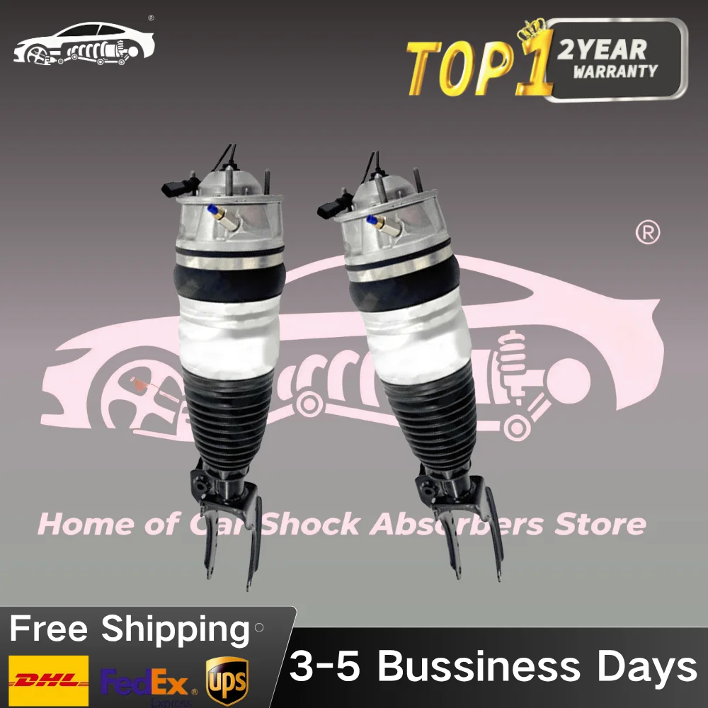 Pair Front Left Right Air Suspension Shock Struts For Porsche Cayenne II 958 92A Turbo S GTS 2011-2018 95835803910 95835803903
Pair Front Left Right Air Suspension Shock Struts For Porsche Cayenne II 958 92A Turbo S GTS 2011-2018 95835803910 95835803903