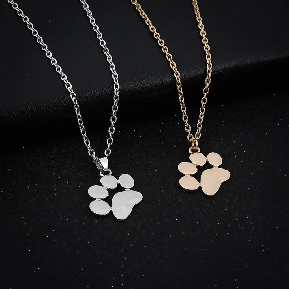 Dog Paw Necklace Paws Fashion Choker Clavicle Pendant Simple Jewelry Women Miss
Dog Paw Necklace Paws Fashion Choker Clavicle Pendant Simple Jewelry Women Miss
