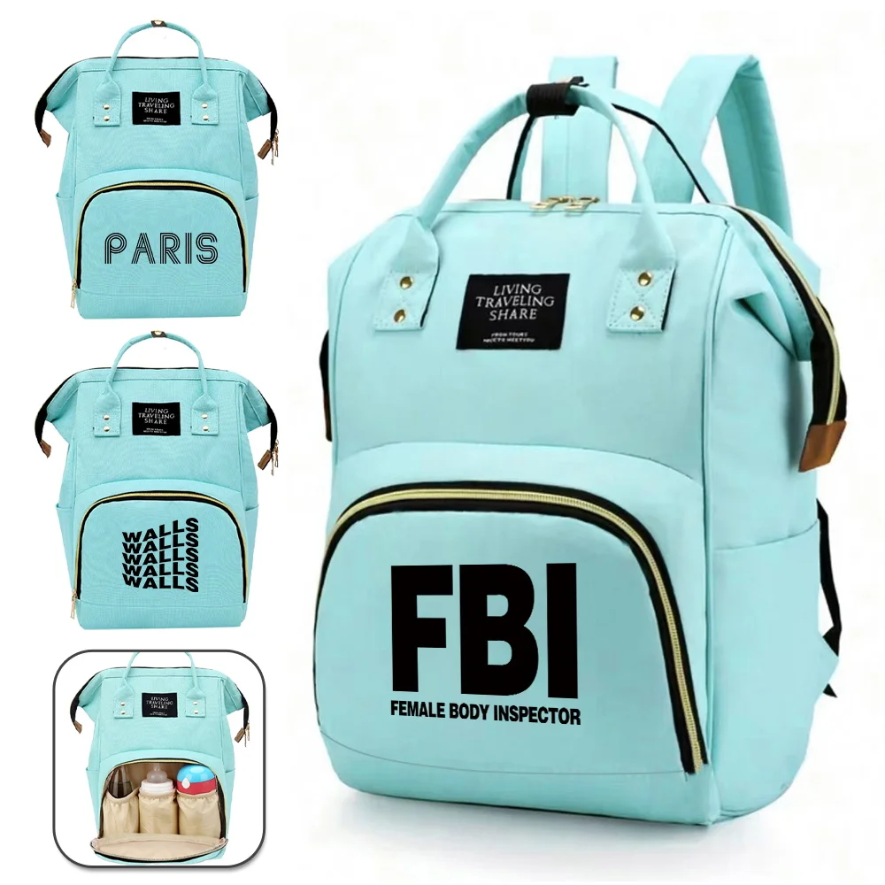 Mummy Bag Large Capacity Infant Bags Fashion Diaper Pouch Walls Series Milk Bottle Organizer Newborn Products Storage Backpack
Mummy Bag Large Capacity Infant Bags Fashion Diaper Pouch Walls Series Milk Bottle Organizer Newborn Products Storage Backpack