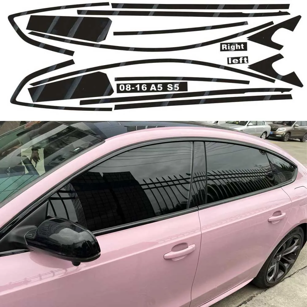 Chrome Delete Blackout Overlay for Audi S5 A5 8T3 2007-2016 Window Trim Glossy Black Sticker
Chrome Delete Blackout Overlay for Audi S5 A5 8T3 2007-2016 Window Trim Glossy Black Sticker