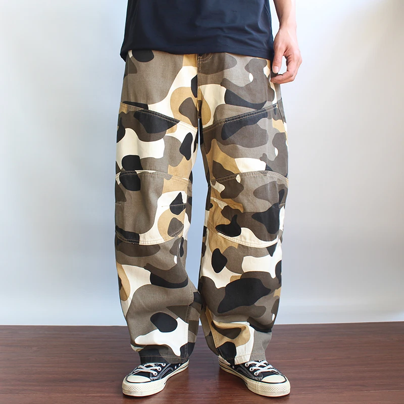 retro camo pants men spring and autumn all cotton wash straight loose trend casual daily
retro camo pants men spring and autumn all cotton wash straight loose trend casual daily